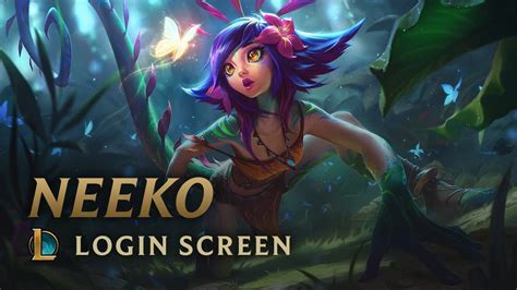 Neeko, the Curious Chameleon | Login Screen - League of Legends - YouTube