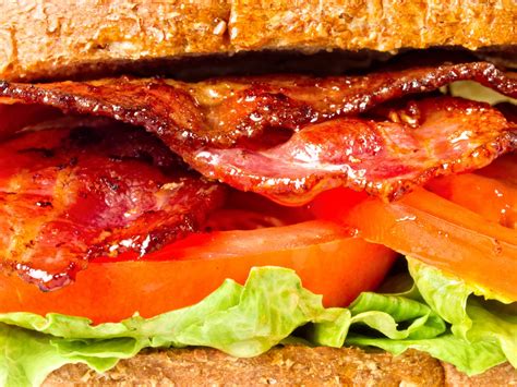 juicy bacon lettuce and tomato sandwich - Tony's Meats & Market