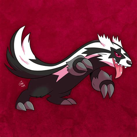 Galarian Linoone by raizy on DeviantArt