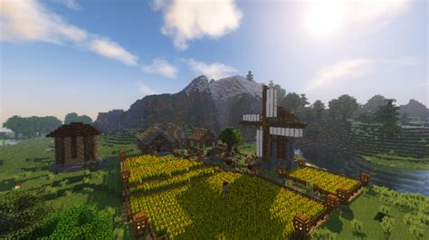 Medieval Farm Minecraft Map