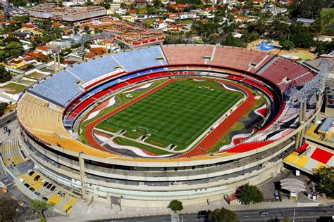 Morumbi Stadium, the larges private stadium in Brazil (belongs to São Paulo FC) and also largest ...