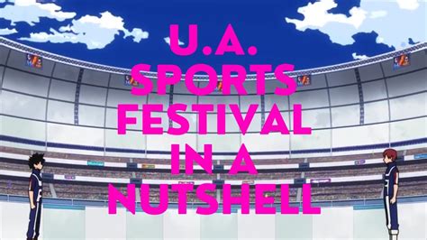 MHA Sports Festival in a Nutshell - YouTube