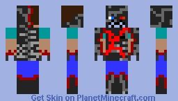 Terminator Minecraft Skin