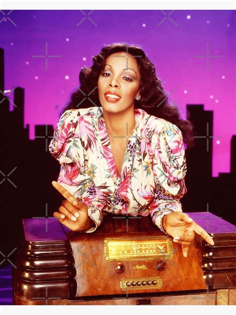 "Donna Summer On The Radio" Poster for Sale by phreakboy | Redbubble