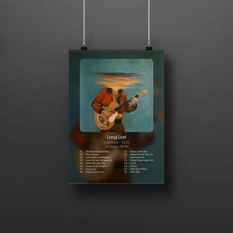 Lord Huron Poster Long Lost Poster Lord Huron Album Cover - Etsy