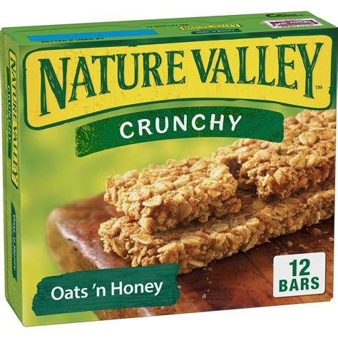 Nature Valley Oats 'N Honey Crunchy Granola Bar, 8.94 oz - Walmart.com