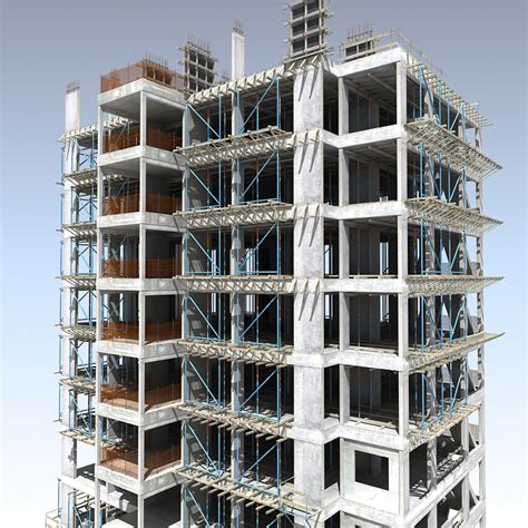 building construction 3d max