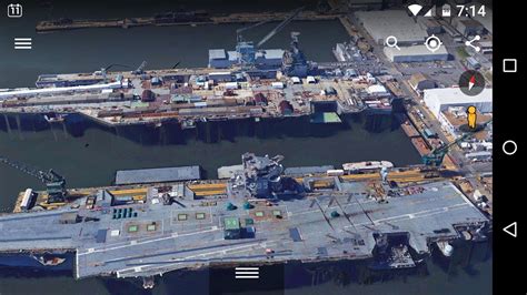 [1920X1080] decommissioned CVN 65 Enterprise next to under construction ...