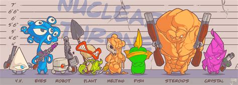 Nuclear Throne Fan art: Nuclear Suspects by jouste on DeviantArt