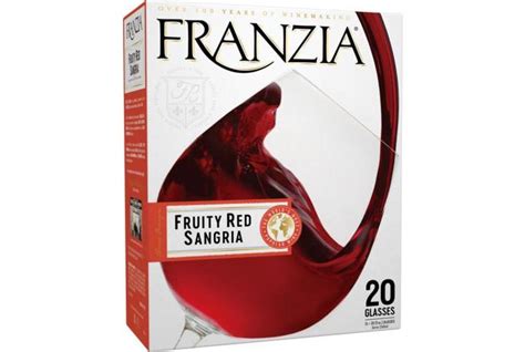 Franzia® Fruity Red Sangria Red Wine - Minibar Delivery