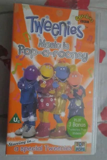 TWEENIES - MUSIC Is Pop-A-Rooney (VHS, 2002) $10.68 - PicClick AU