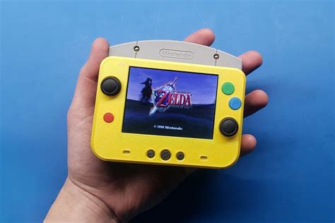 Fan-made world’s smallest portable Nintendo 64 console is literally the ...