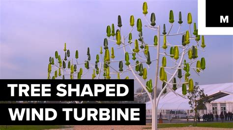 This nature-inspired wind turbine is shaped like a tree - YouTube