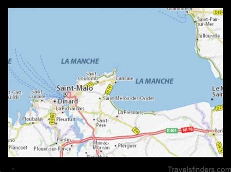 Cancale, France Map A Guide to the Coastal Town - TravelsFinders.Com