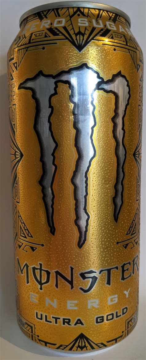 Caffeine King: Monster Ultra Gold Energy Drink Review