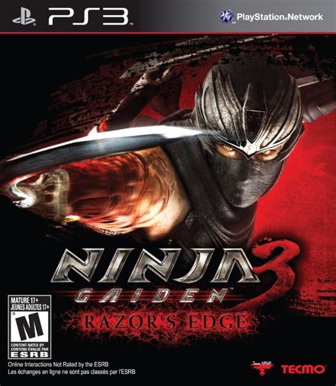 Ninja Gaiden 3: Razor's Edge PS3 and Xbox 360 Box Art Revealed