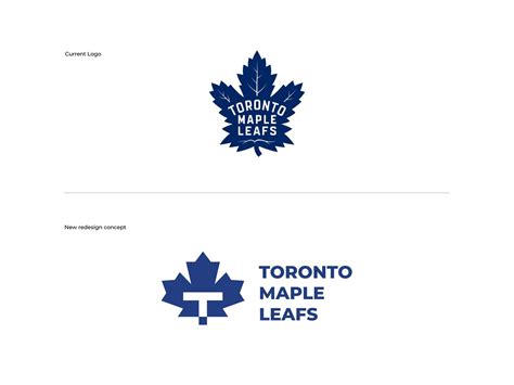 Toronto Maple Leafs Logo Redesign | Toronto maple leafs logo, Toronto ...