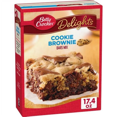 Betty Crocker™ Delights Cookie Brownie Bar Mix, 17.4 oz - Kroger