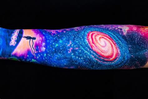 44 Bewildering Galaxy Tattoo Designs To Swagger In 2023