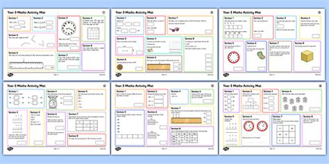 Year 3 Summer 1 Maths Activity Mats - Maths Resource - Twinkl