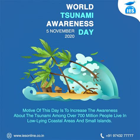 World Tsunami Awareness Day - 5 November #tsunamiawareness # ...