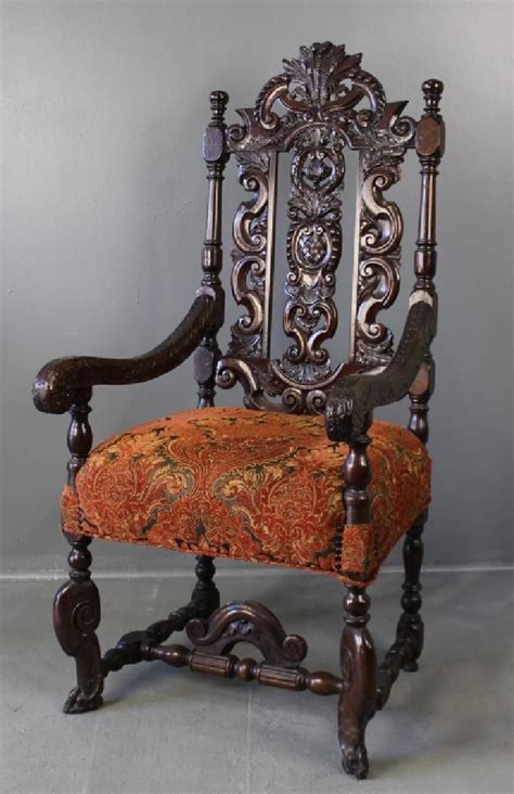 Antique Throne Chair