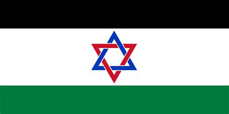 Israel-Palestine peace flag. : r/vexillology