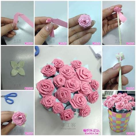 How To Make An Origami Rose Bouquet Pictures, Photos, and Images for Facebook, Tumblr, Pinterest ...