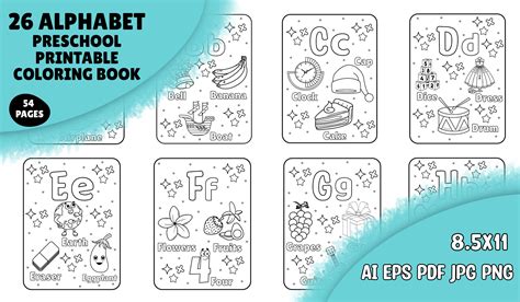Printable Coloring Book Word Coloring Instant Downloa - vrogue.co