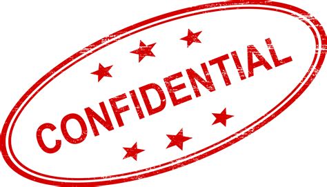 4 Confidential Stamp (PNG Transparent) | OnlyGFX.com