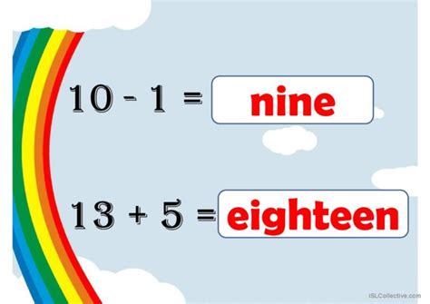 numbers (11 - 20): English ESL powerpoints