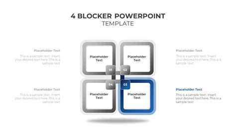 Four Blocker Template - SlideBazaar