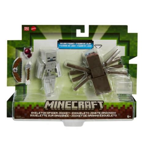 Minecraft Skeleton Spider Jockey Deluxe Figure 2-Pack, 1 - Kroger