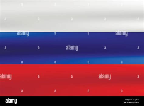 Flag of Russia. Russian national symbol in official colors. Template ...