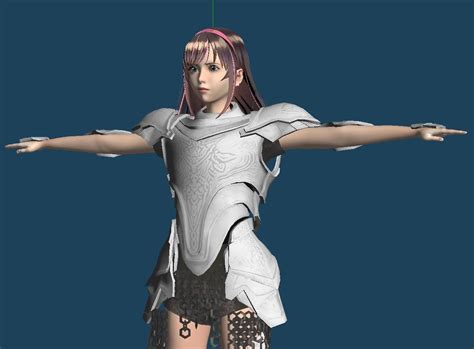 Unity Humanoid Model Female 034 free 3D model animated rigged | CGTrader