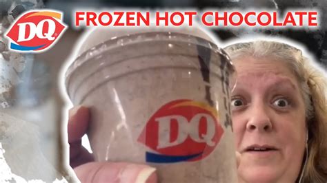 Dairy Queen Frozen Hot Chocolate - YouTube