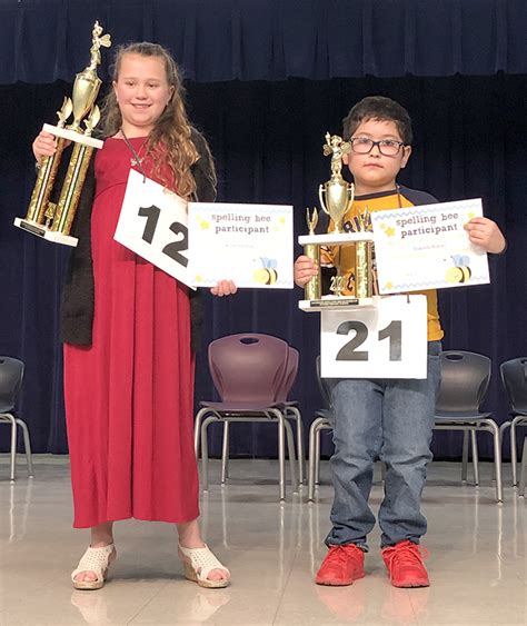 Spelling bee winners | The Snyder News