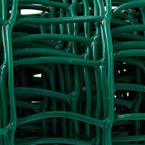 50mm Hole, Green Plastic Garden Mesh (H50cm x L20m) | Wire Fence