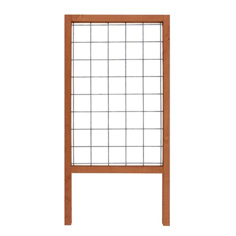 Outdoor Essentials 48 in. Wood Framed Hog Wire Trellis-309170 - The ...