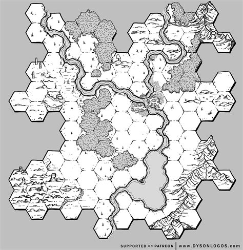 Adventures around Jalovhec | Hex map, Fantasy world map, Fantasy map making