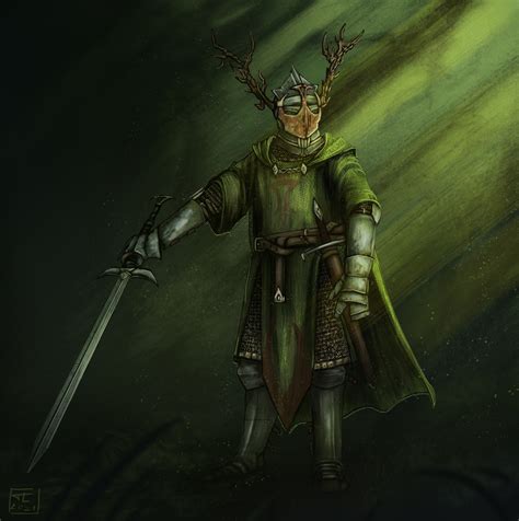 ArtStation - Green Knight Concept Art