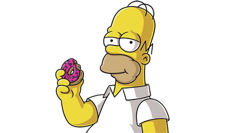 Homer Simpson Eating Donut Digital Art by Ehauss Design - Fine Art America