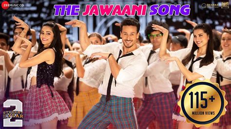 THE JAWANI SONG LYRICS - Student of the Year 2 | Hindi Song