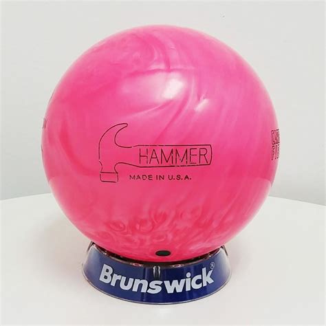 Hammer Black Widow Pink Bowling Ball 15lbs, Sports Equipment, Sports ...