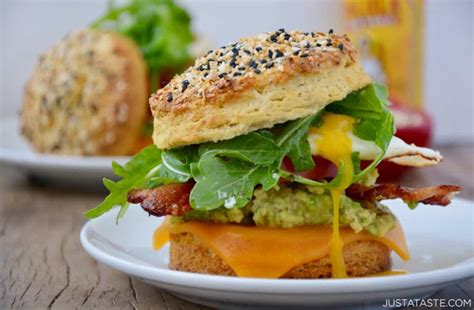 The Ultimate Biscuit Breakfast Sandwich - Just a Taste