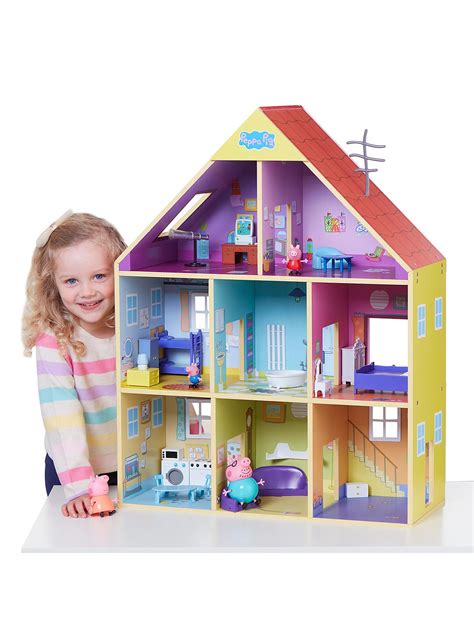 Peppa Pig Peppa's Wooden Playhouse | Peppa pig house, Wooden playhouse, Play houses