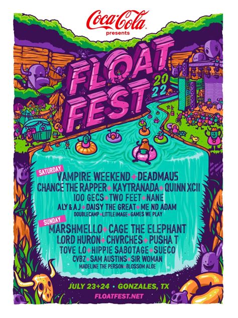 Float Fest 2022 Lineup - Living The Fest Life