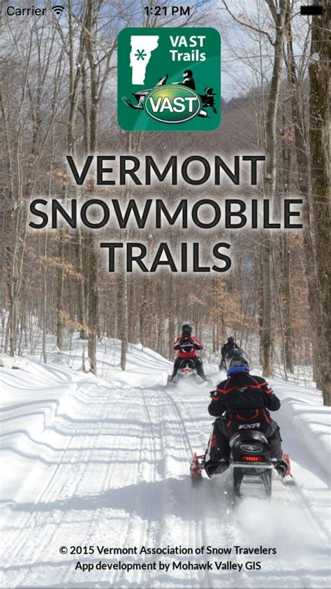 Vermont Snowmobile Trails #TRAVELERS#SNOW#ios#Navigation | Snowmobile ...