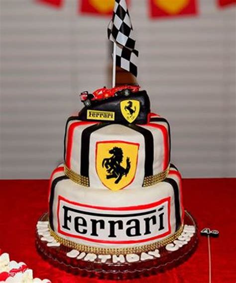 Ferrari Birthday Cake - CakeCentral.com