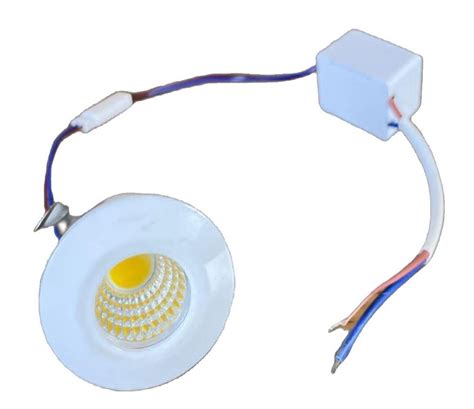 Plastic 3W LED Button Light, Lighting Color: Natural White at Rs 85 ...